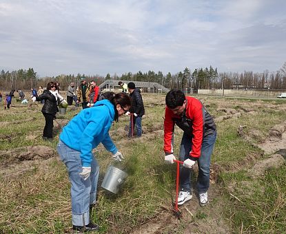 В ОЭЗ «Липецк» провели масштабный субботник