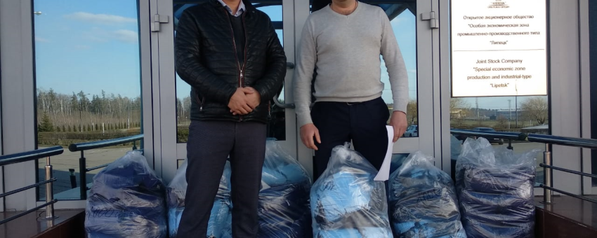 75 000 масок приобретены ОЭЗ «Липецк» для нужд региона.