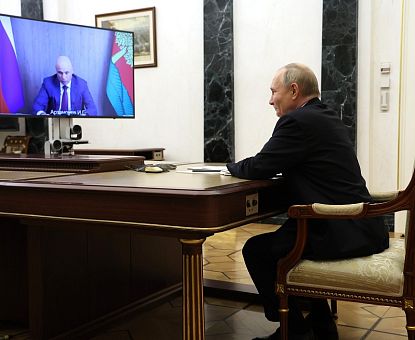 Владимир Путин провёл встречу с Игорем Артамоновым