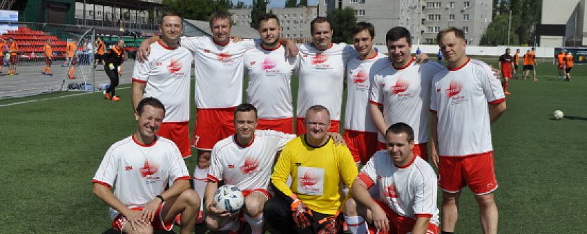 Команды резидентов особой экономической зоны «Липецк» сразились в футбольном турнире за кубок «Национального дня Бельгии»