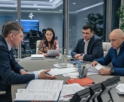 Максим Решетников и Игорь Артамонов обсудили социально-экономическое развитие Липецкой области