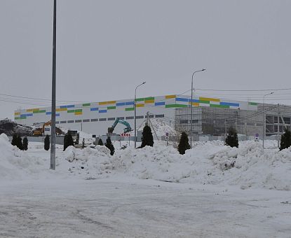В ОЭЗ «Липецк» продолжается строительство логистического комплекса компании «Август Логистика»