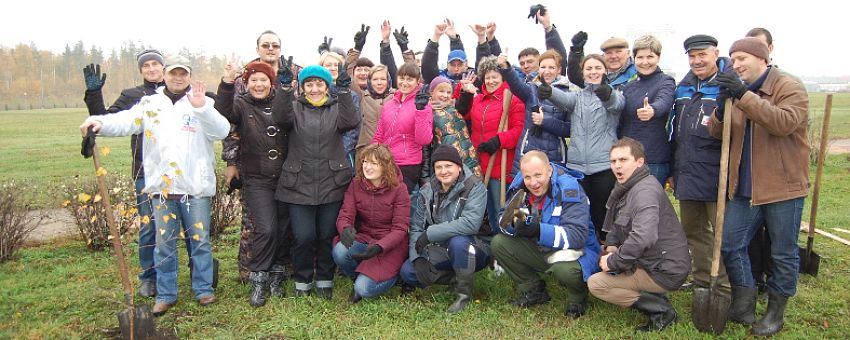 Сотрудники ОЭЗ «Липецк» вышли на субботник